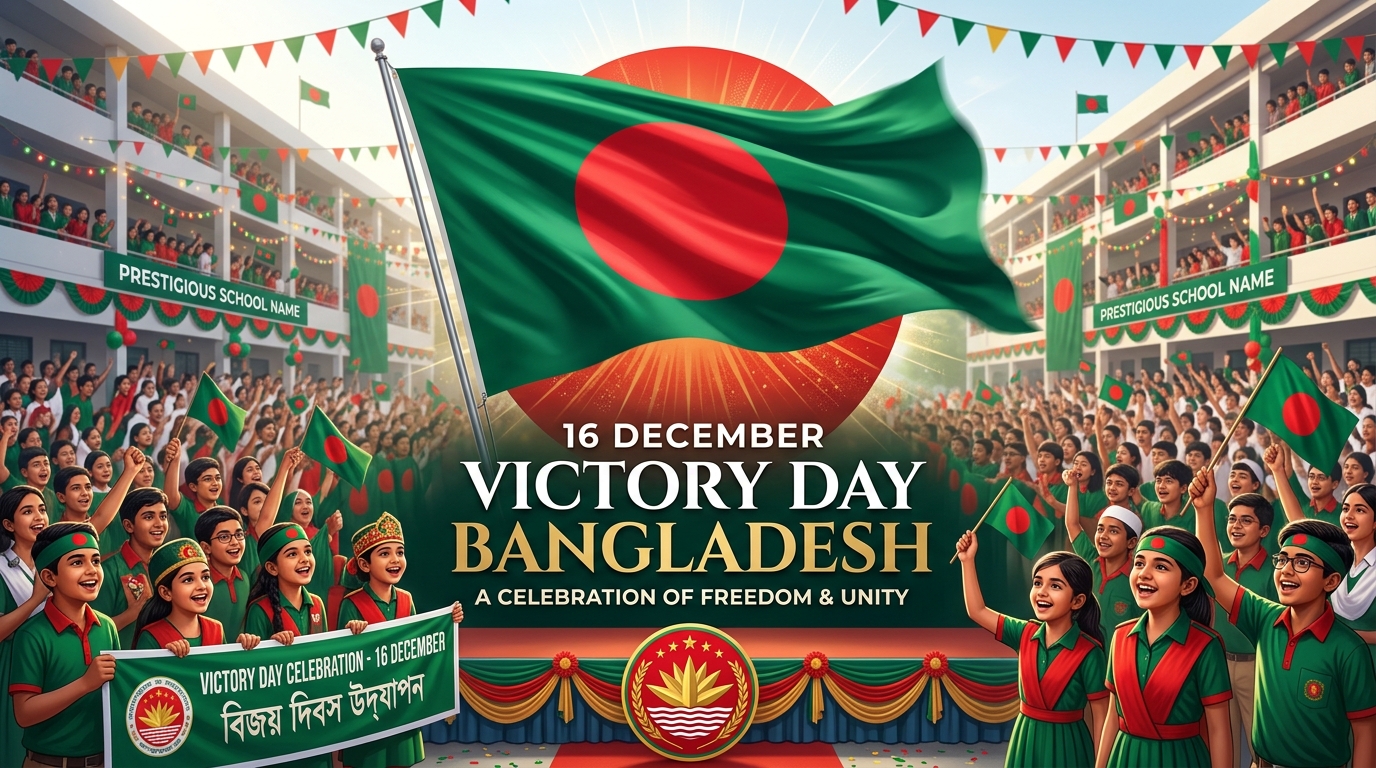 Victory Day program, 16 December
